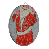 Koerdische kerstman dartbord (Voorkant Links)