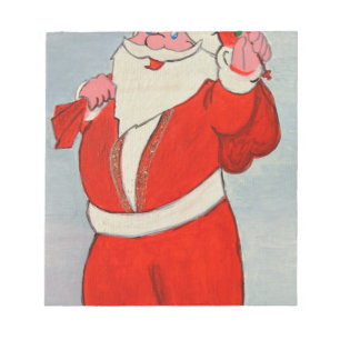 Koerdische kerstman notitieblok