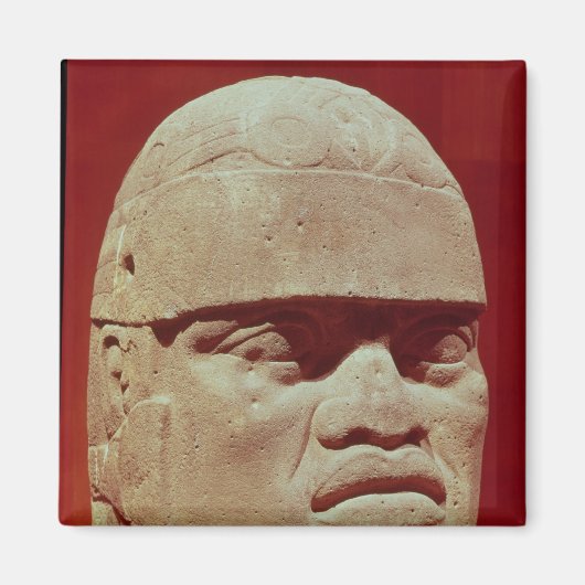 Koerdische kop, Olmec Magneet (Voorkant)