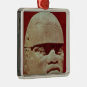 Koerdische kop, Olmec Metalen Ornament (Rechts)