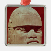 Koerdische kop, Olmec Metalen Ornament (Voorkant)