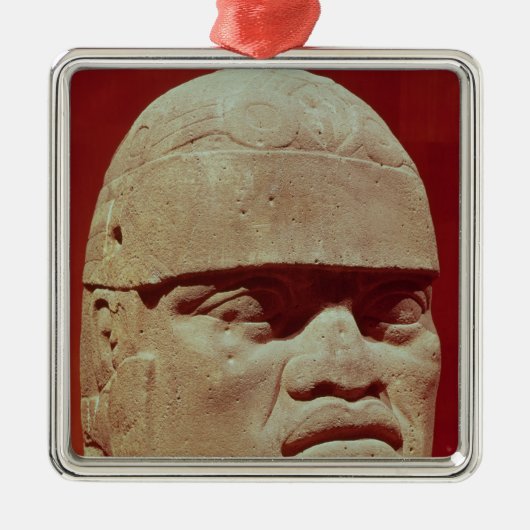 Koerdische kop, Olmec Metalen Ornament (Voorkant)
