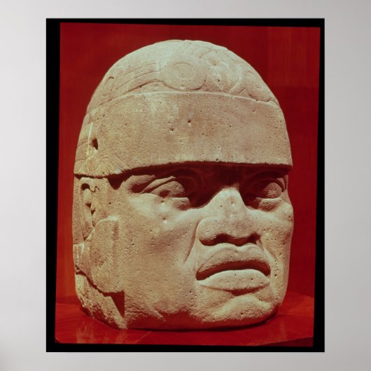 Koerdische kop, Olmec Poster (Voorkant)