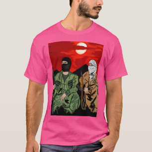 Koerdische strijders t-shirt