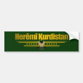 "Koerdische trots" Bumpersticker (Voorkant)