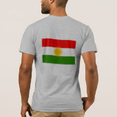Koerdische vlag t-shirt (Achterkant)