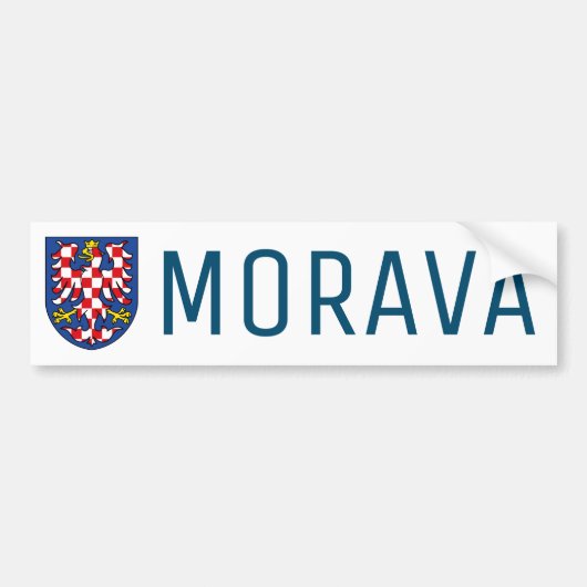 Koerdische wapenschild - CZECHIA Bumpersticker (Voorkant)