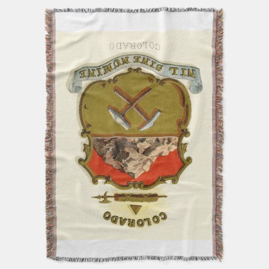 Koerdische wapenschild deken (Voorkant Verticaal)