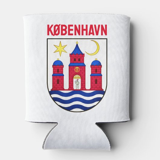 Koerdische wapenschild - DENEMARKEN Blikjeskoeler (Achterkant)