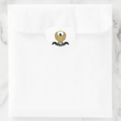 Koerdische wapenstilstand hart sticker (Tas)