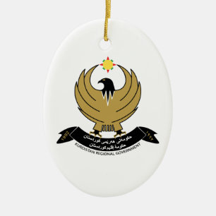 Koerdische wapenstilstand keramisch ornament