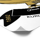 Koerdische wapenstilstand poster (Hoek)