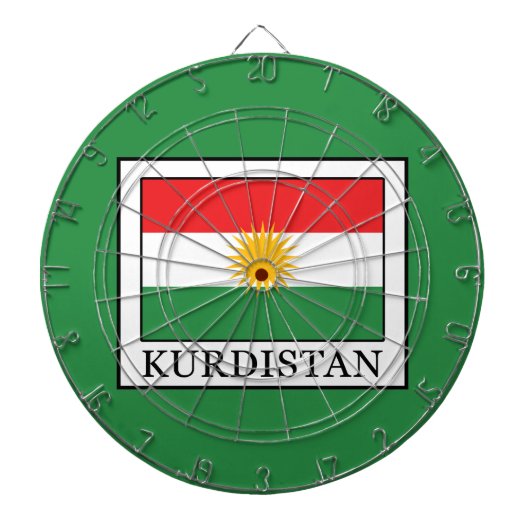 Koerdistan Dartbord (Voorkant)