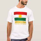 Koerdistan (één volk, één natie) t-shirt (Voorkant)