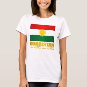Koerdistan (één volk, één natie) t-shirt