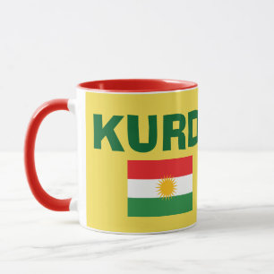 Koerdistan Flag Coffee Mok