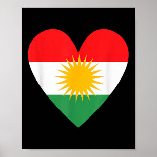 Koerdistan Gift Kurd Her Biji Newroz Koerdische Ro Poster