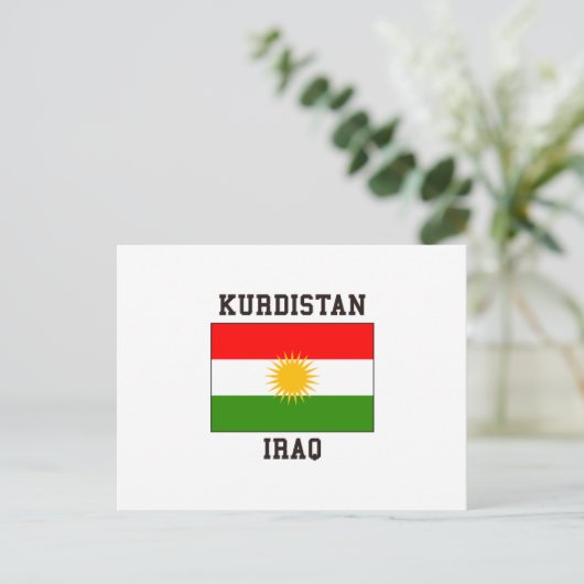 Koerdistan Irak Briefkaart (Staand voorkant)