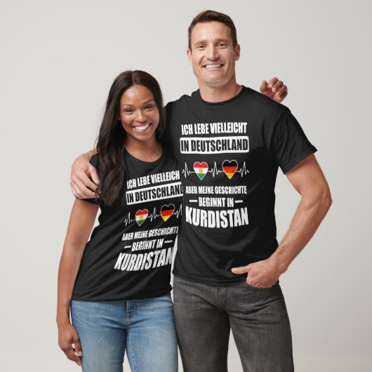 Koerdistan Kurdi Kurde Rojava T-shirt (Unisex)