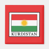 Koerdistan Magneet (Voorkant)