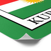 Koerdistan Poster (Hoek)