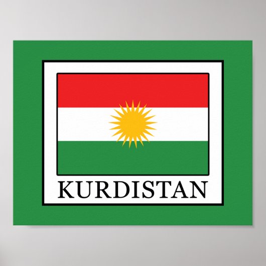 Koerdistan Poster (Voorkant)