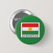 Koerdistan Ronde Button 5,7 Cm (Voorkant /achterkant)