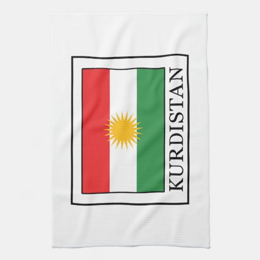 Koerdistan Theedoek (Verticaal)