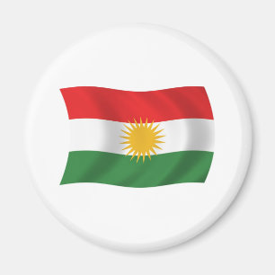 Koerdistan Vlag Magneet