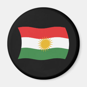 Koerdistan Vlag Magneet