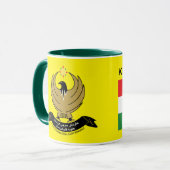 Koerdistan * Vlag Mok (Voorkant links)