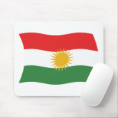 Koerdistan Vlag Muismat (Met muis)