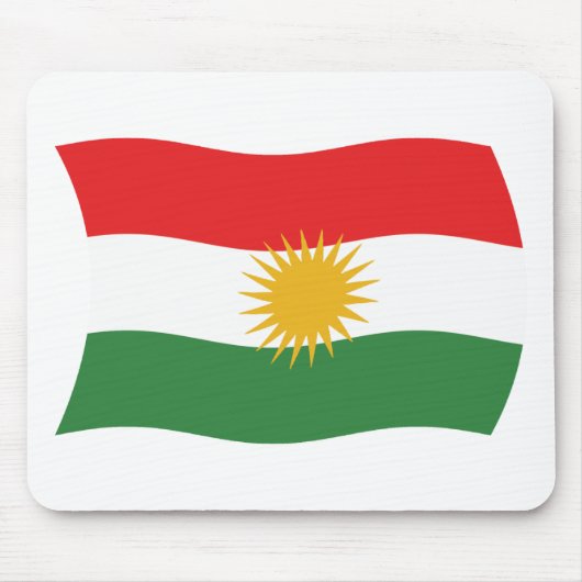Koerdistan Vlag Muismat (Voorkant)