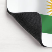 Koerdistan Vlag Muismat (Hoek)