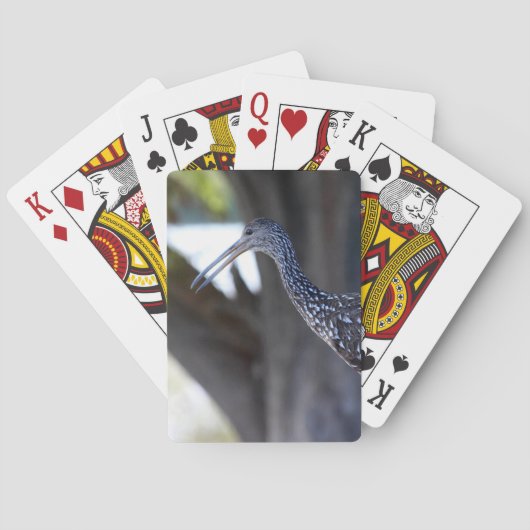 Koereiger, De Huilende Vogel Pokerkaarten (Achterkant)