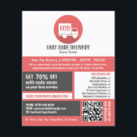 Koerier levering Logo, koerier service Adverteren Flyer<br><div class="desc">Koerier levering Logo,  koerier service Adverteren Flyer door de Visitekaartje Store.</div>