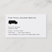 Koeriersdienst Business Design Visitekaartje (Voorkant)