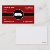 Koeriersdienst Visitekaartjes (Voorkant / Achterkant)