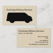 Koeriersdiensten Visitekaartje (Voorkant / Achterkant)