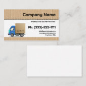 Koeriersdiensten Visitekaartje (Voorkant / Achterkant)