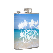 Koers alsjeblieft Funny Quote Flask Heupfles (Rechts)