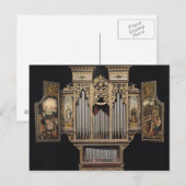 Koersorgaan met open panelen briefkaart (Voorkant / Achterkant)