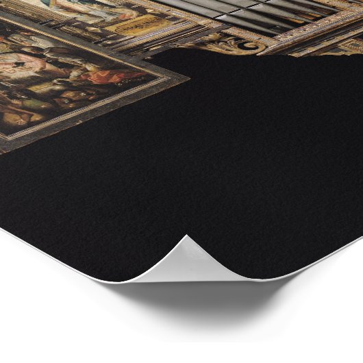 Koersorgaan met open panelen poster (Hoek)