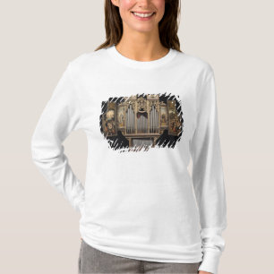 Koersorgaan met open panelen t-shirt