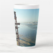 Koersscherm van de beschermstoel latte mok (Voorkant)