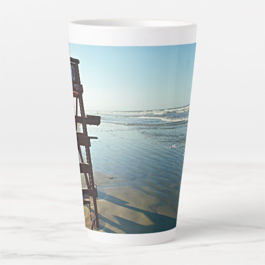 Koersscherm van de beschermstoel latte mok (Voorkant)