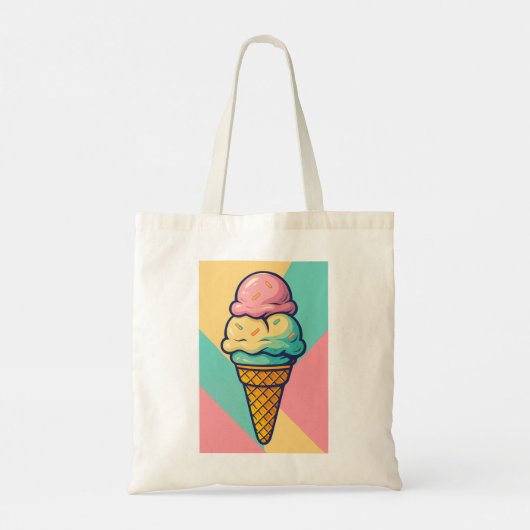 Koerszak, ijs tote bag (Achterkant)