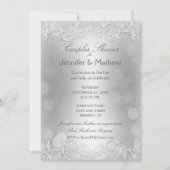 Koesschoenen | Elegant Silver Kaart (Voorkant)