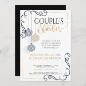 Koesschoenen | Moderne minima voor zwart en goud Aankondiging (Voorkant / Achterkant)