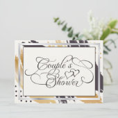 Koesschoenen | Moderne typografie van verf Kaart (Staand voorkant)